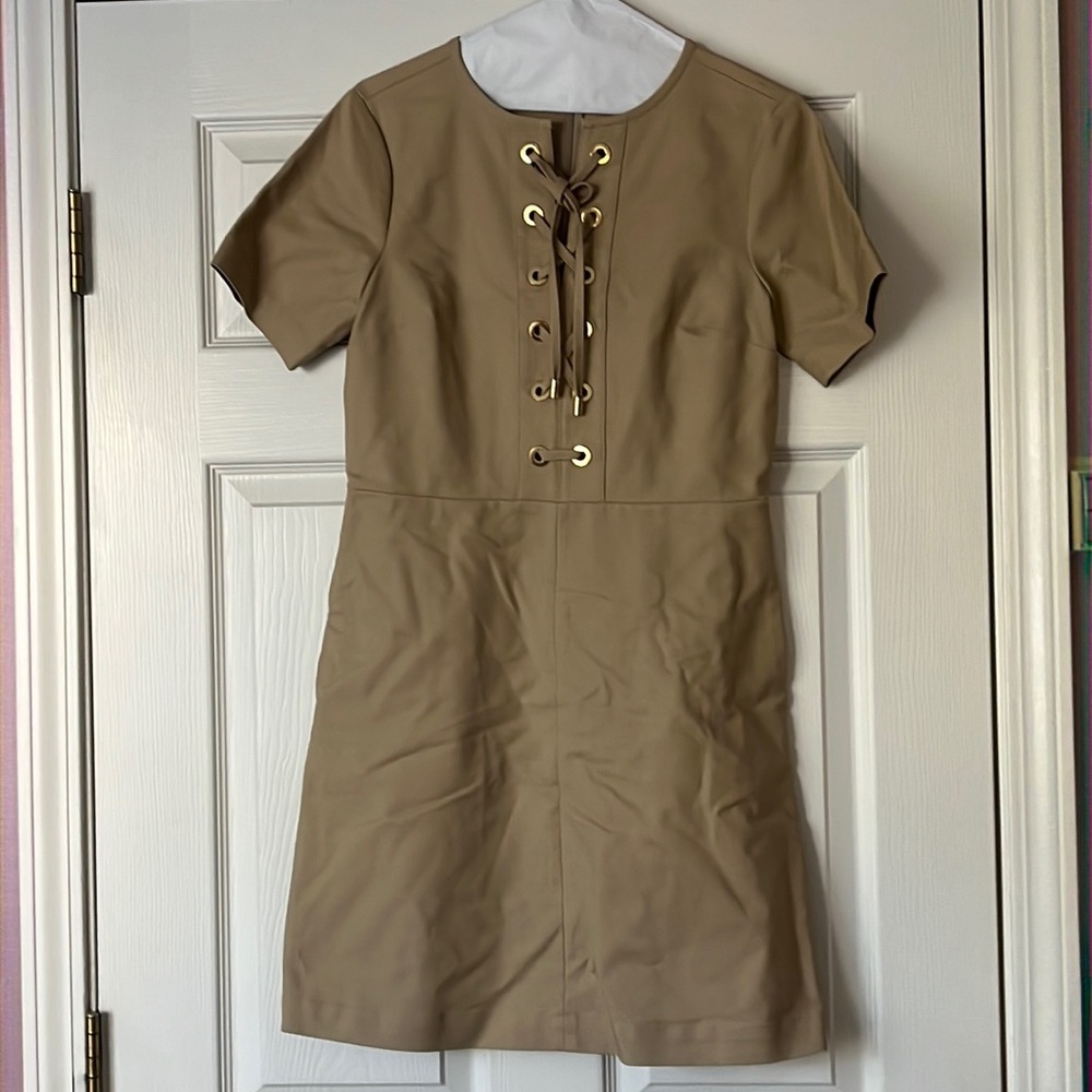 Michael Kors size to khaki dress